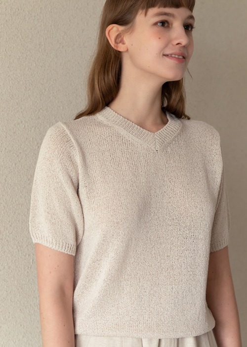 [30%] SUMMER BOUCLE KNIT