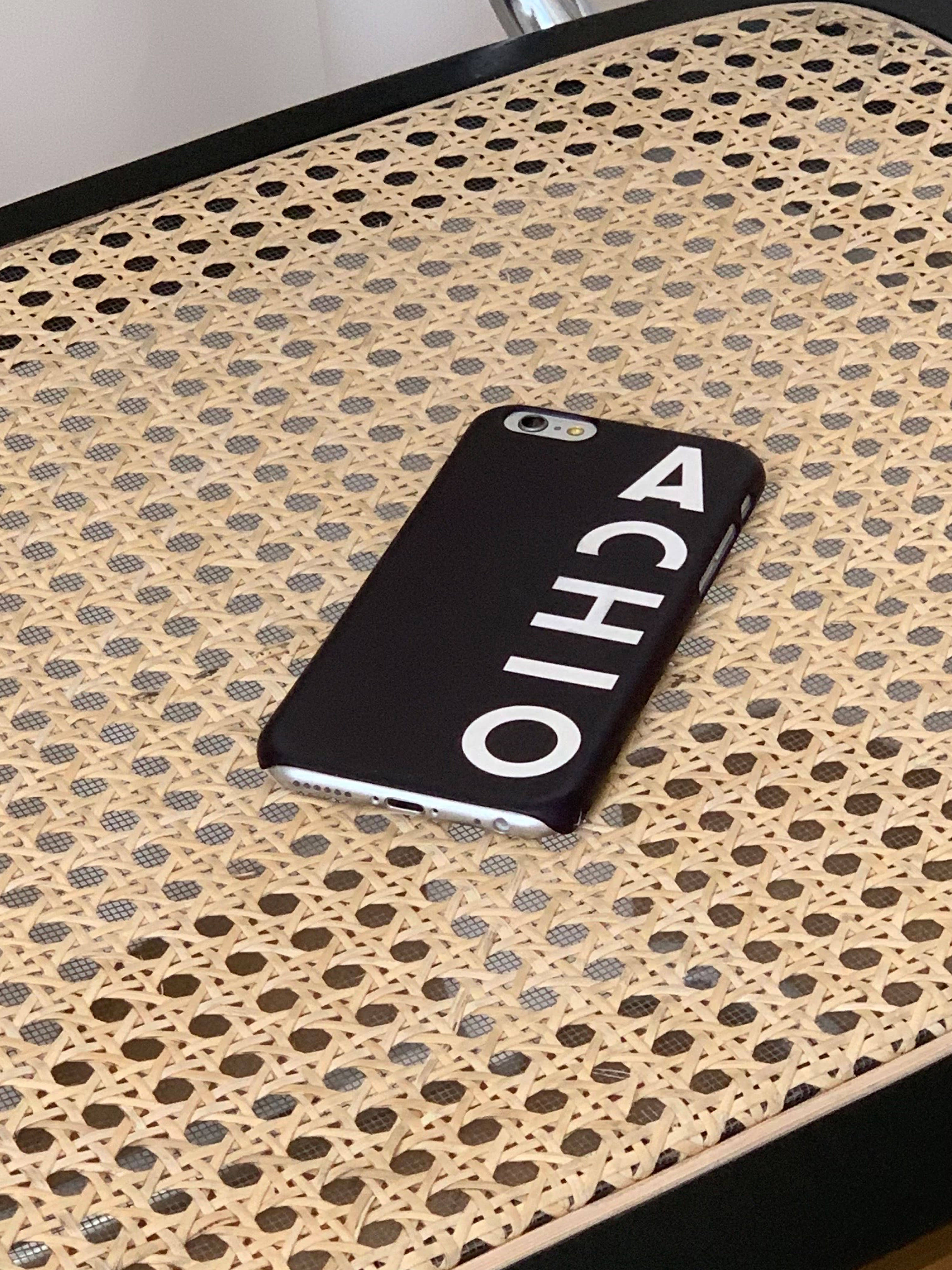 Achio Phone Case Ver.2_Black