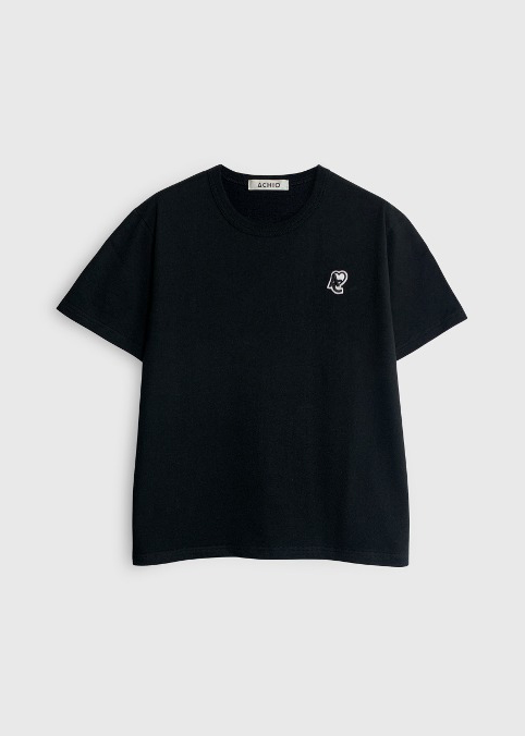 2nd / Daily Half Sleeve T-Shirt_Black