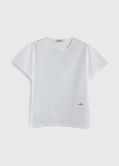 Silket Round T-Shirt_White